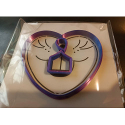 Stencil + cortador de sonrisa de conejita