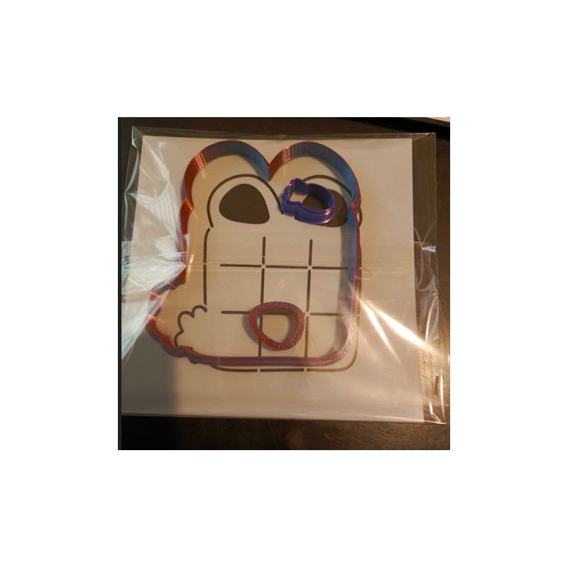 Stencil + cortador  orejas de conejo