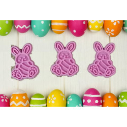 Conejito sentado modelo 3