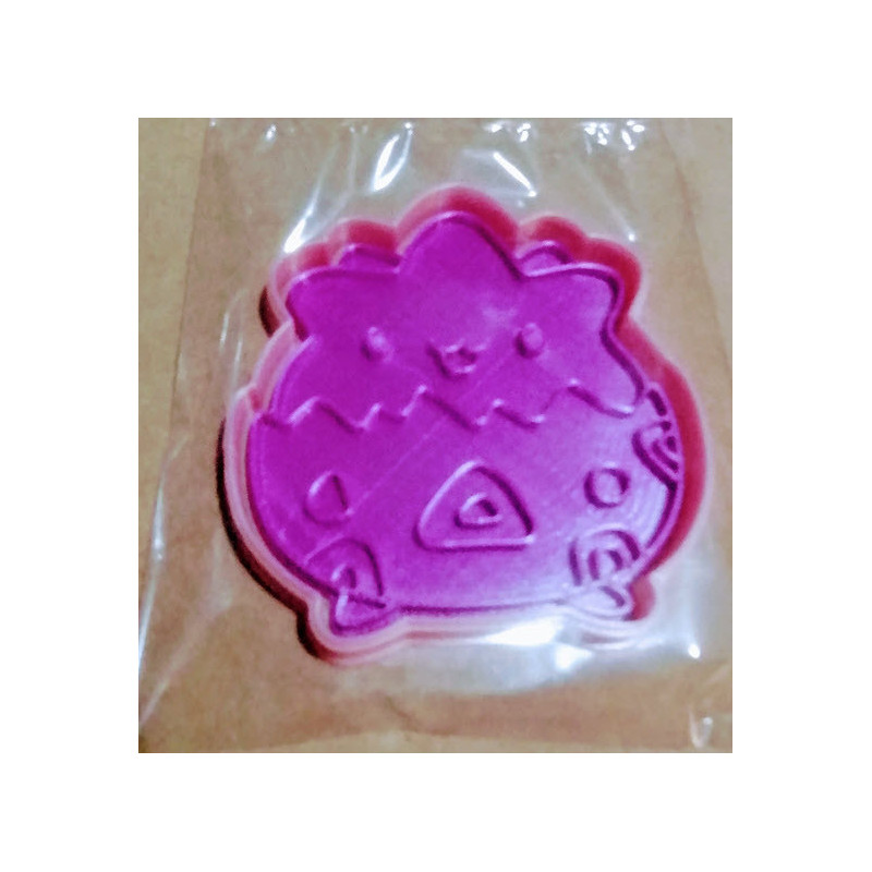 sello y cortador para galleta 2 colores